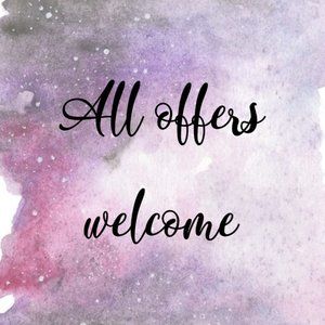 All reasonable offers welcome!